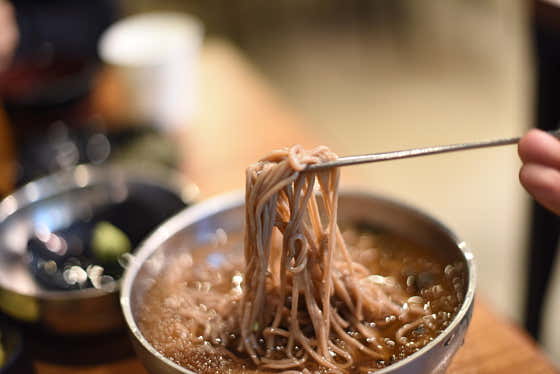 냉메밀소바 메뉴 사진(네이버)