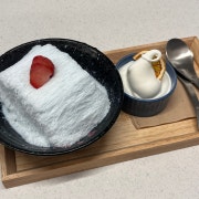 뽕따맛 소다실타래빙수 메뉴 사진(네이버)