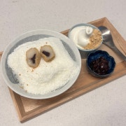 우유실타래빙수 메뉴 사진(네이버)