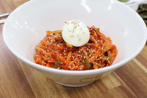 비빔국수(1인분) 메뉴 사진(네이버)