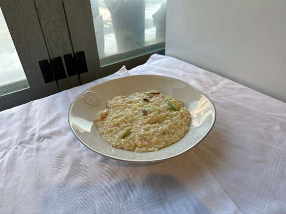 감베르띠 리조또 메뉴 사진(네이버)