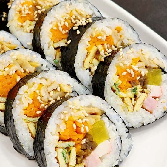 진김밥 메뉴 사진(네이버)
