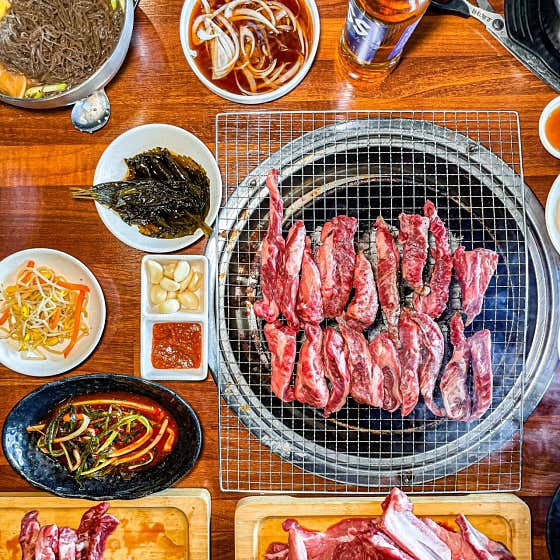 소갈비살 반판350g 메뉴 사진(네이버)