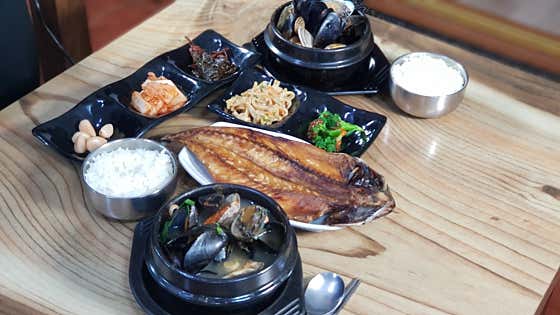 A세트어멍뚝배기2+고등어구이 메뉴 사진(네이버)