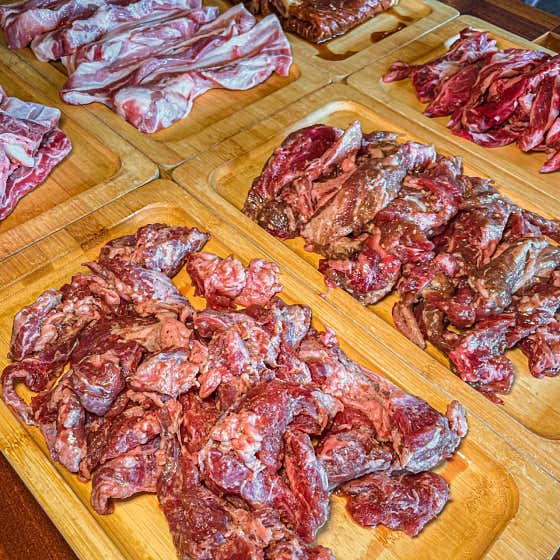 양념소갈비살한판700g 메뉴 사진(네이버)