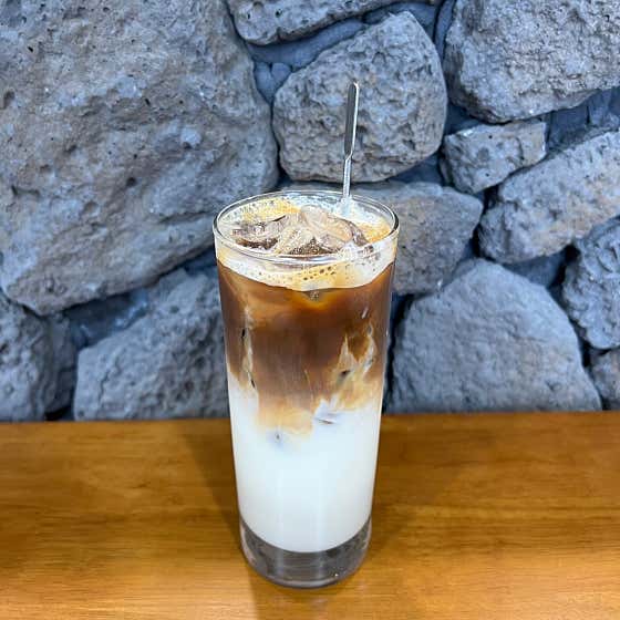 연유라떼 메뉴 사진(네이버)