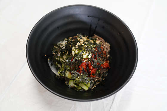 비빔막국수 메뉴 사진(네이버)