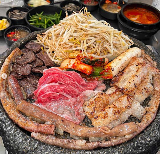 기본모듬 메뉴 사진(네이버)