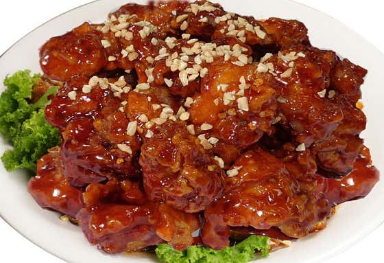 매콤강정 L 메뉴 사진(네이버)