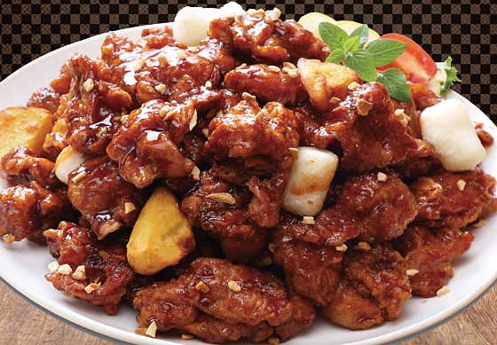 달콤강정L 메뉴 사진(네이버)