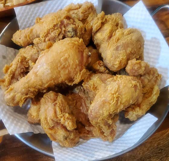 후라이드치킨 메뉴 사진(네이버)