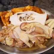 토종닭 숯불구이(마늘맛,매운맛) 메뉴 사진(네이버)