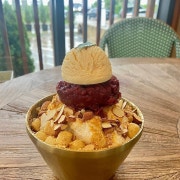 밀밀팥빙수 메뉴 사진(네이버)