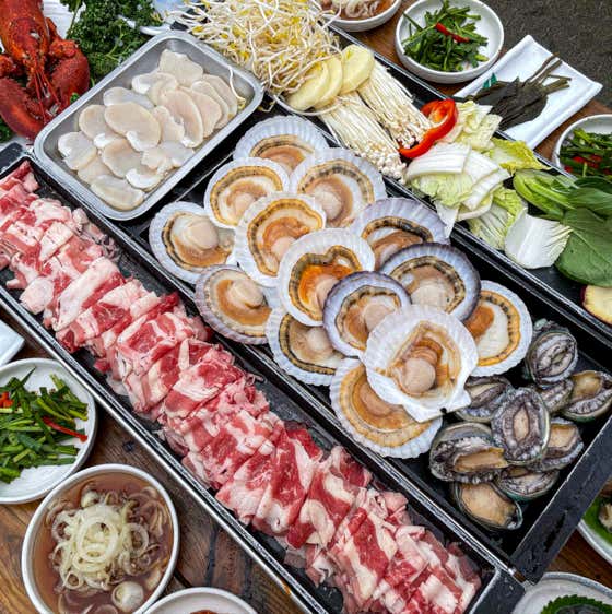 해물삼합 메뉴 사진(네이버)