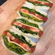 햄치즈 샌드위치 메뉴 사진(네이버)