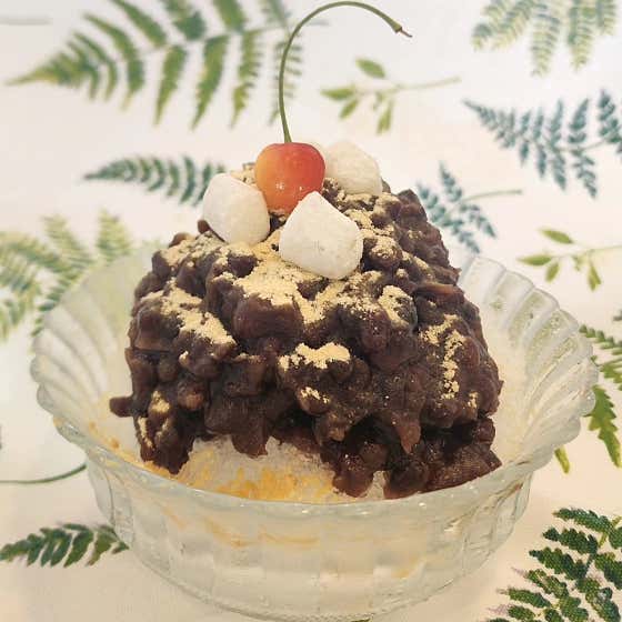 레트로 빙수/팥-망고-딸기 메뉴 사진(네이버)