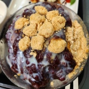팥빙수 메뉴 사진(네이버)