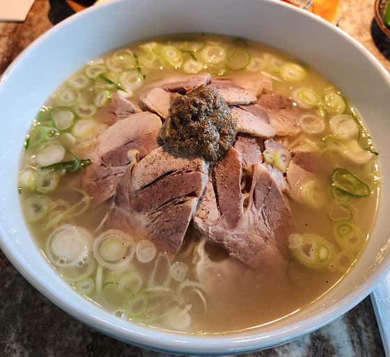 고기국수 메뉴 사진(네이버)