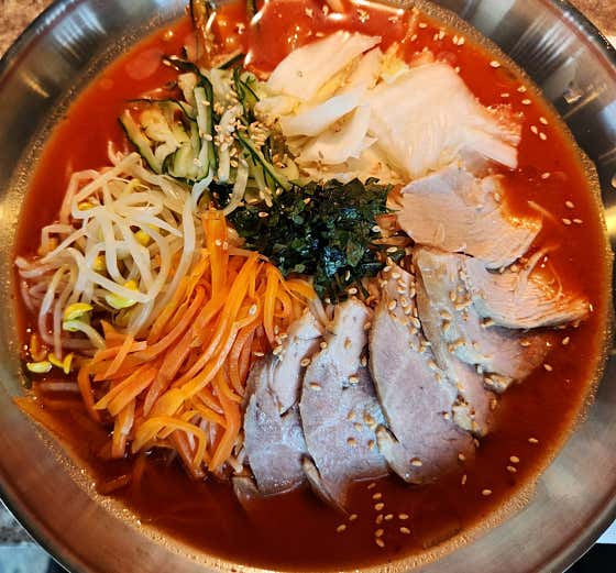 비빔국수 메뉴 사진(네이버)