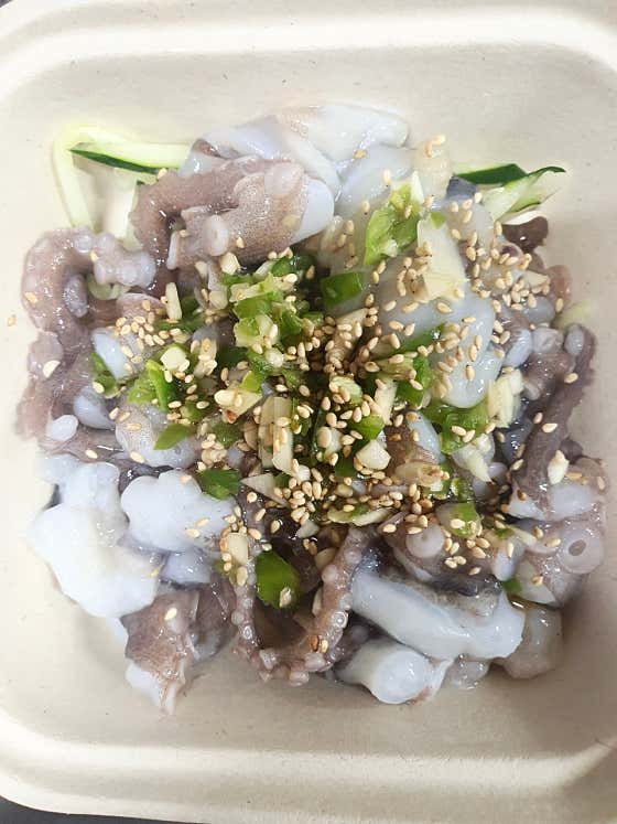 낙지탕탕이 메뉴 사진(네이버)