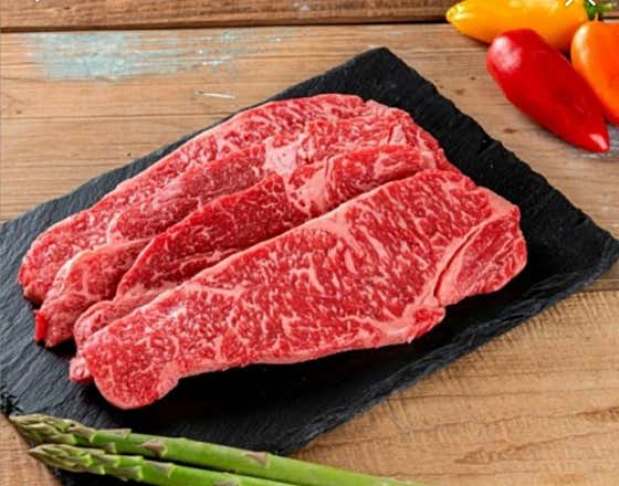 한우 채끝(200g) 메뉴 사진(네이버)