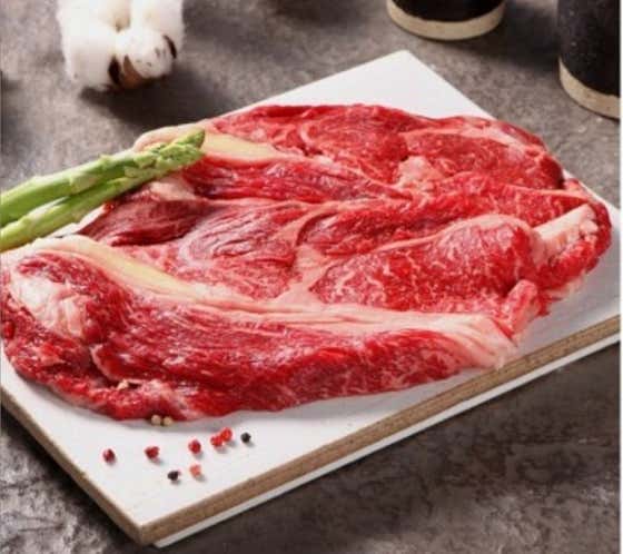한우등심(200g) 메뉴 사진(네이버)