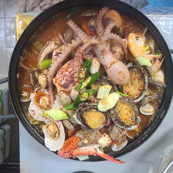 해물탕 메뉴 사진(네이버)