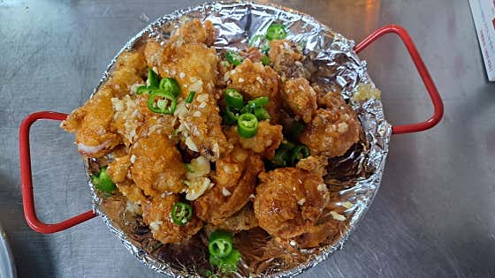 갈릭치킨 메뉴 사진(네이버)