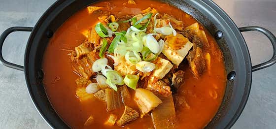 김치찌개 메뉴 사진(네이버)