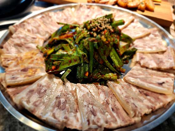 수제편육 메뉴 사진(네이버)