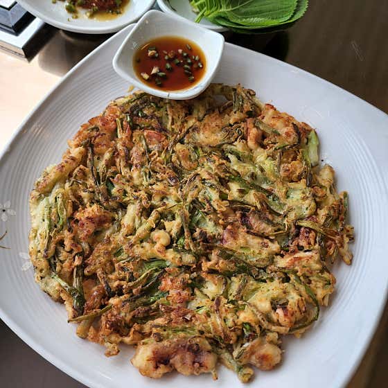 해물파전 메뉴 사진(네이버)