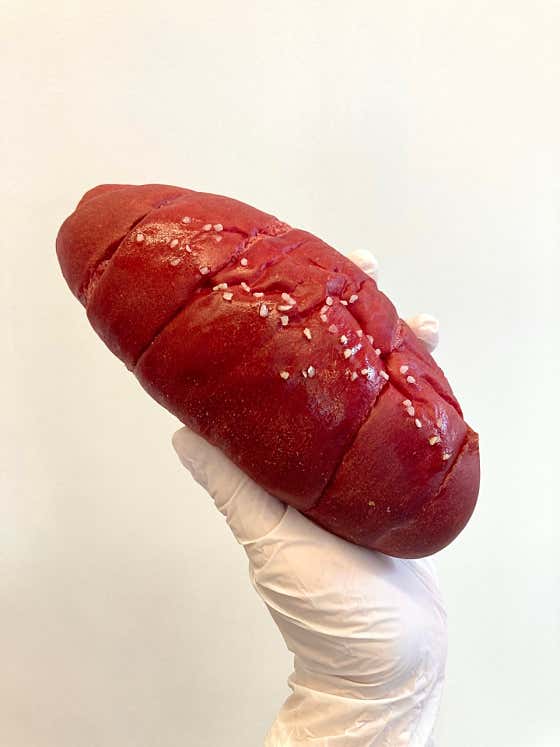 명란마요 쌀 소금빵 메뉴 사진(네이버)