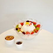 생과일빙수 메뉴 사진(네이버)