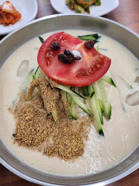 콩국수 메뉴 사진(네이버)
