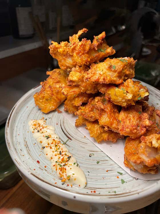 닭연골가라아게 메뉴 사진(네이버)