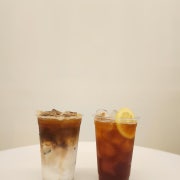 아이스티 메뉴 사진(네이버)