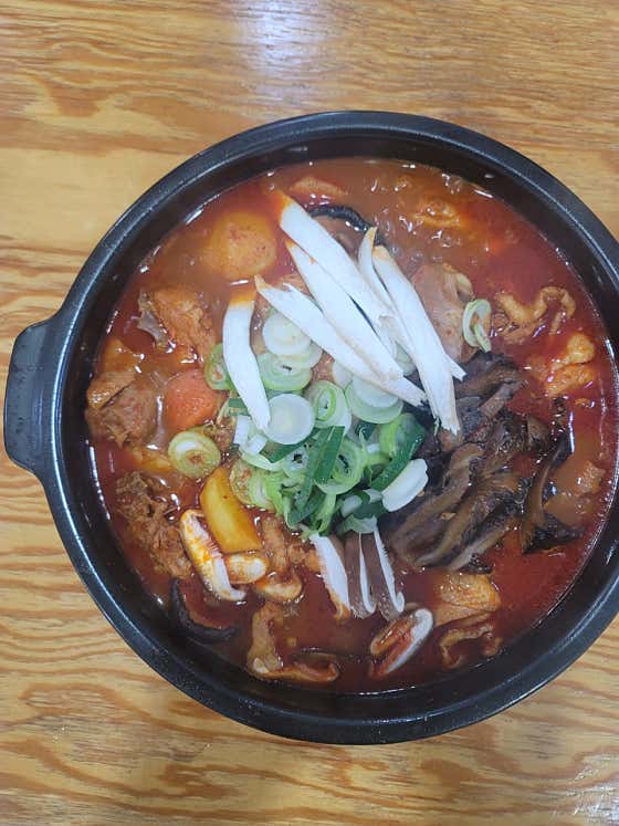 토종닭도리탕 메뉴 사진(네이버)