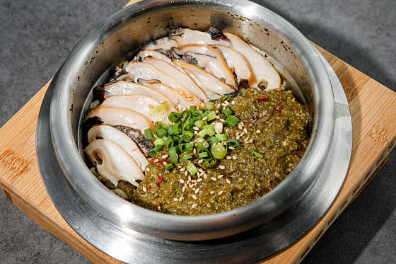 전복솥밥 메뉴 사진(네이버)