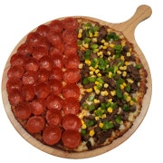 반반피자 L (토핑에 따라 가격상이) 메뉴 사진(네이버)
