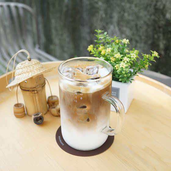 수제 바닐라빈라떼 메뉴 사진(네이버)