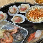삼 SET(조개구이) [소/중/대] 메뉴 사진(네이버)