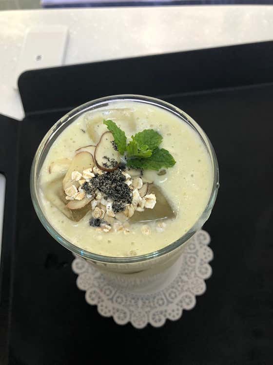 찐고구마라떼 메뉴 사진(네이버)