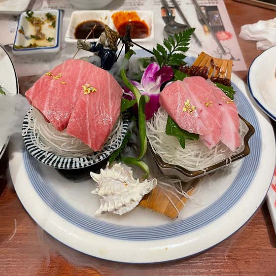 단풍 로얄사시미 메뉴 사진(네이버)