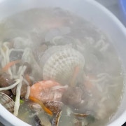 바지락 칼국수 메뉴 사진(네이버)