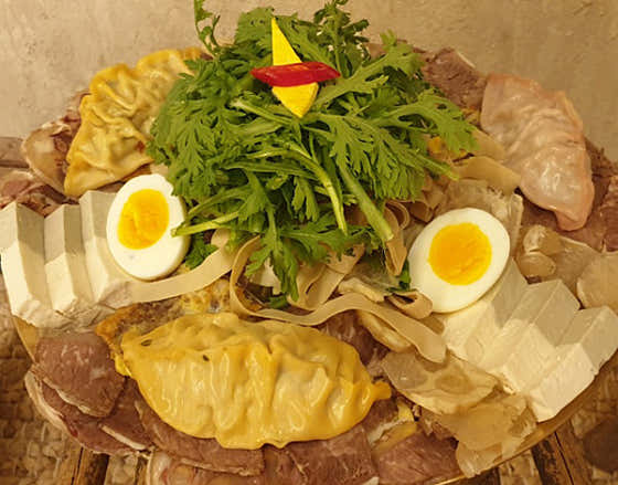 리복쟁반 큰반 메뉴 사진(네이버)