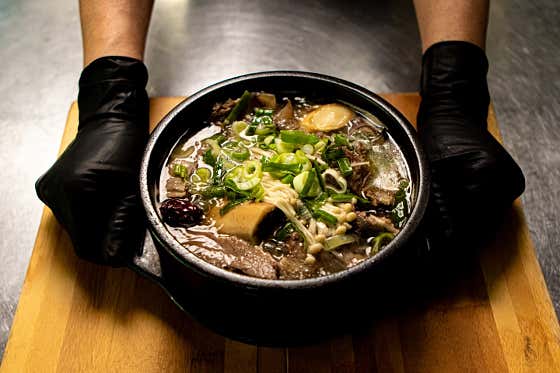 한우갈비탕 메뉴 사진(네이버)