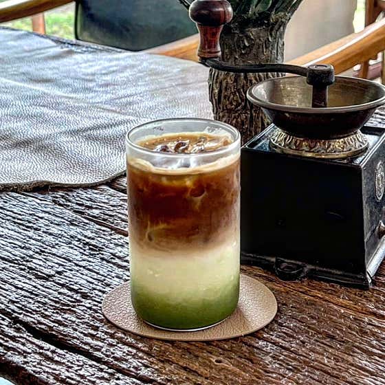 그린티라떼 메뉴 사진(네이버)