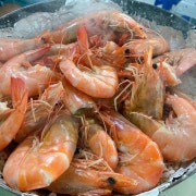 왕새우소금구이 1kg 메뉴 사진(네이버)
