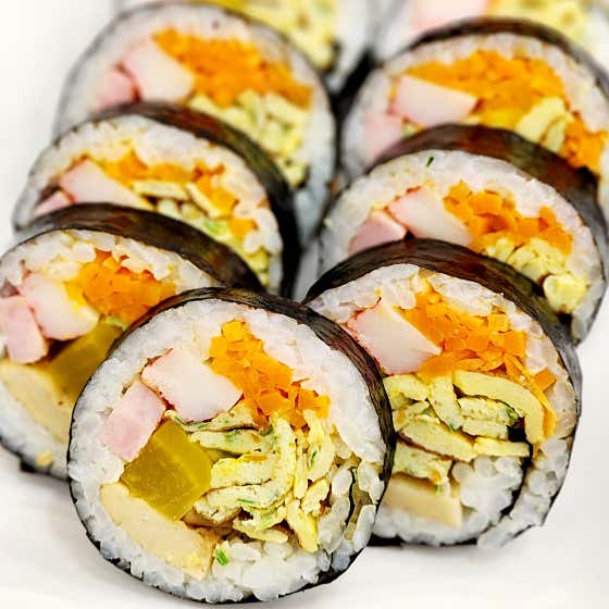 어린이용 김밥 메뉴 사진(네이버)