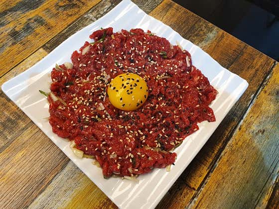 한우육회 메뉴 사진(네이버)
